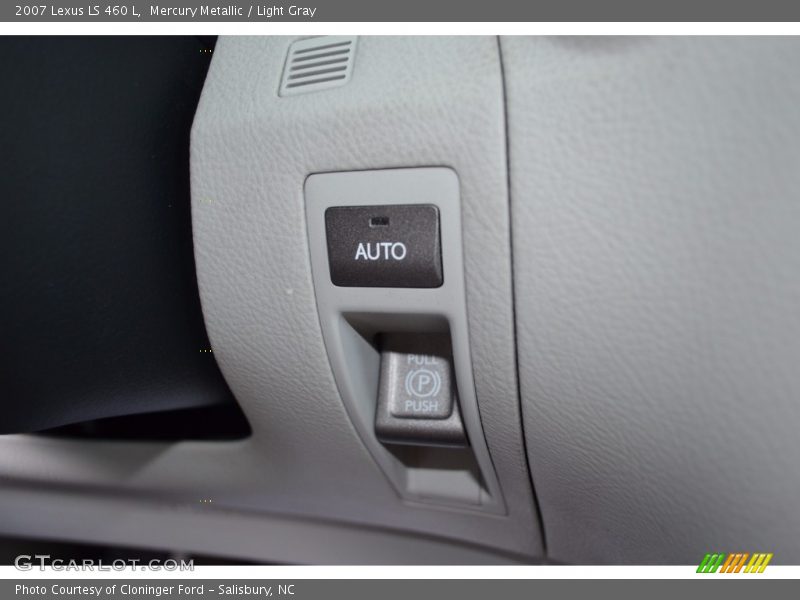 Mercury Metallic / Light Gray 2007 Lexus LS 460 L