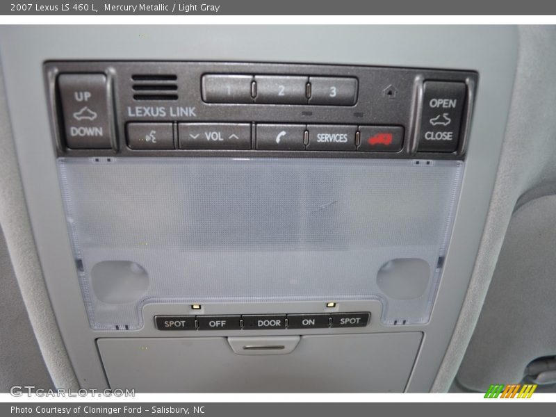 Mercury Metallic / Light Gray 2007 Lexus LS 460 L