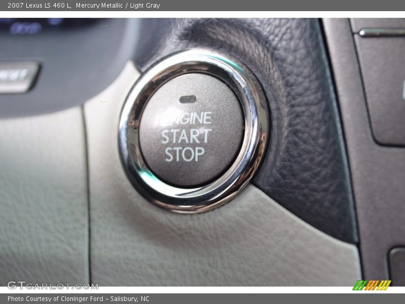Mercury Metallic / Light Gray 2007 Lexus LS 460 L
