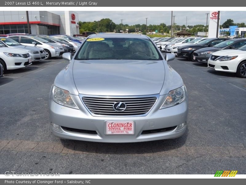Mercury Metallic / Light Gray 2007 Lexus LS 460 L