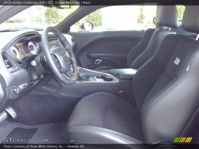 Octane Red Pearl / Black 2018 Dodge Challenger T/A 392