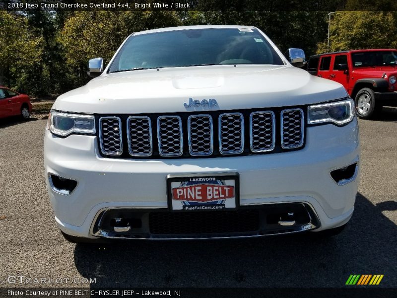 Bright White / Black 2018 Jeep Grand Cherokee Overland 4x4