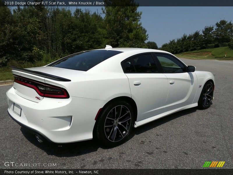 White Knuckle / Black 2018 Dodge Charger R/T Scat Pack