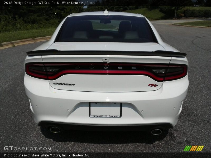 White Knuckle / Black 2018 Dodge Charger R/T Scat Pack