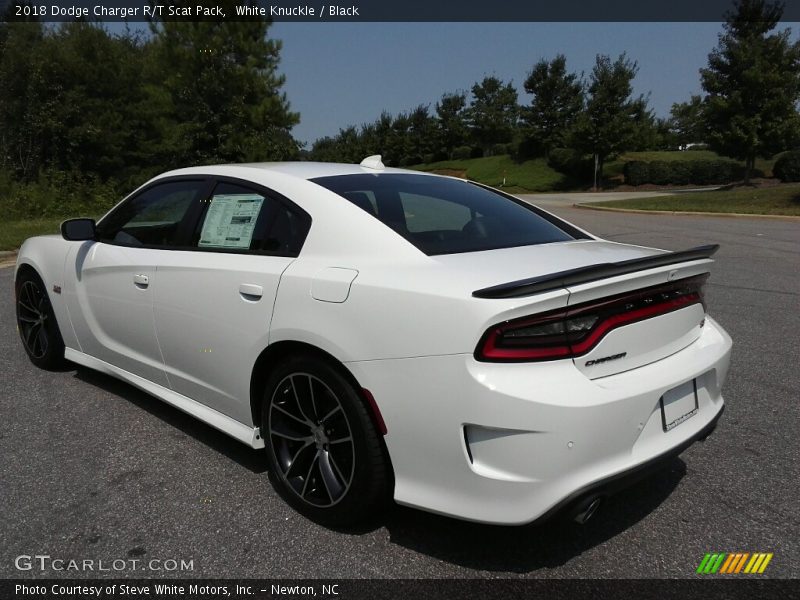 White Knuckle / Black 2018 Dodge Charger R/T Scat Pack