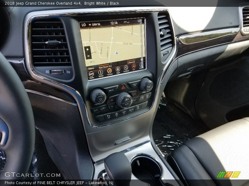 Bright White / Black 2018 Jeep Grand Cherokee Overland 4x4