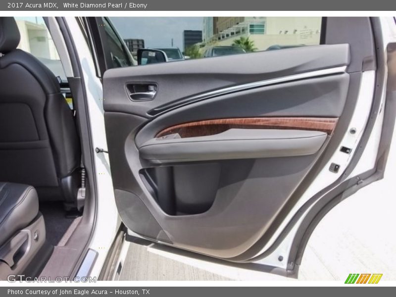 White Diamond Pearl / Ebony 2017 Acura MDX