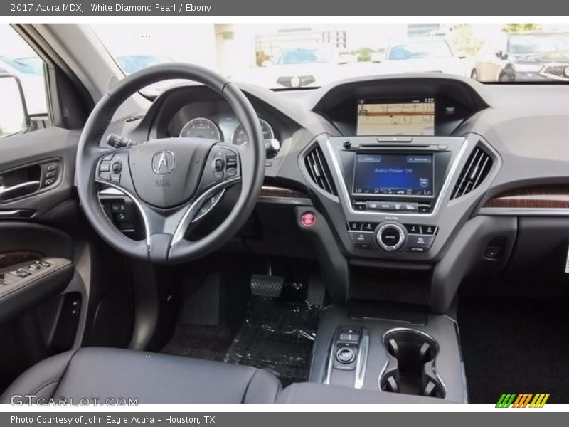 White Diamond Pearl / Ebony 2017 Acura MDX
