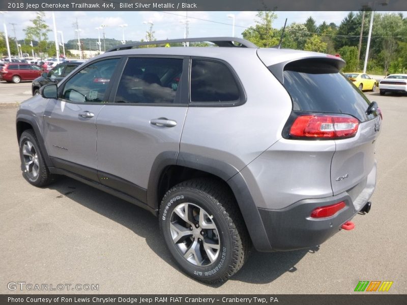 Billet Silver Metallic / Black 2018 Jeep Cherokee Trailhawk 4x4