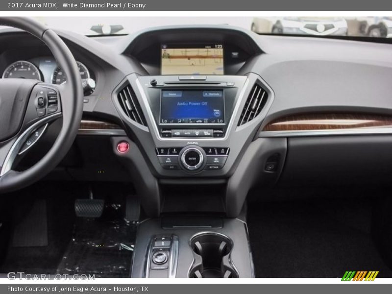 White Diamond Pearl / Ebony 2017 Acura MDX