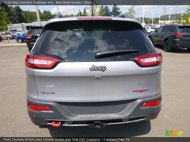 Billet Silver Metallic / Black 2018 Jeep Cherokee Trailhawk 4x4
