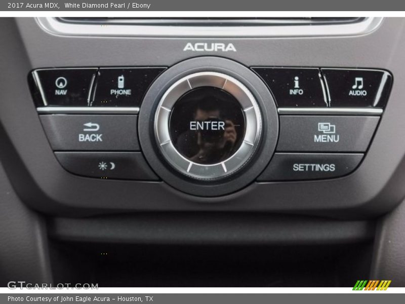 White Diamond Pearl / Ebony 2017 Acura MDX