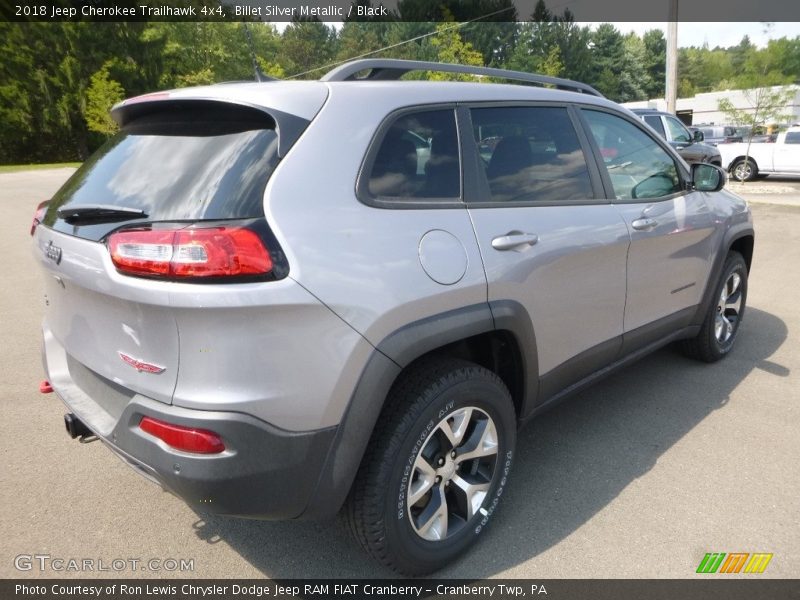 Billet Silver Metallic / Black 2018 Jeep Cherokee Trailhawk 4x4