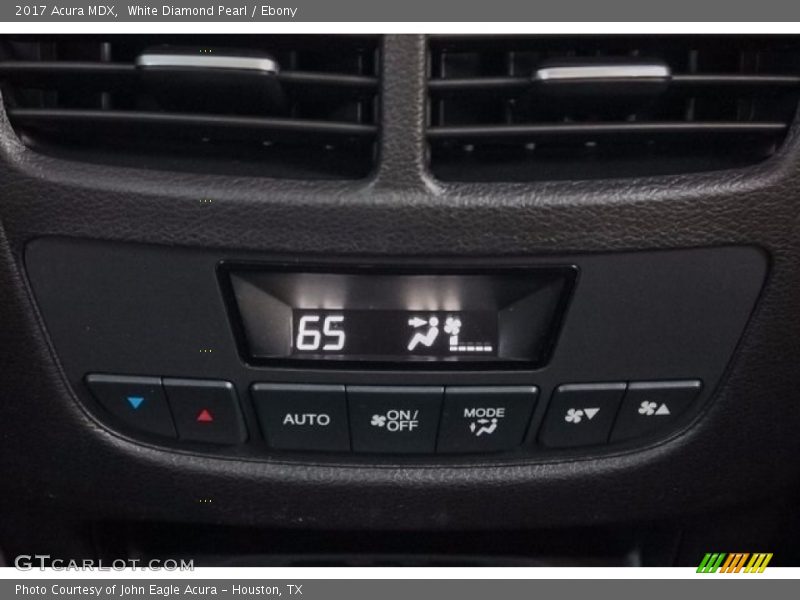 White Diamond Pearl / Ebony 2017 Acura MDX