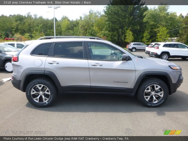 Billet Silver Metallic / Black 2018 Jeep Cherokee Trailhawk 4x4
