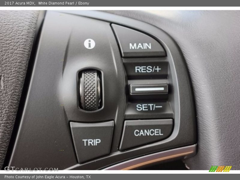 White Diamond Pearl / Ebony 2017 Acura MDX