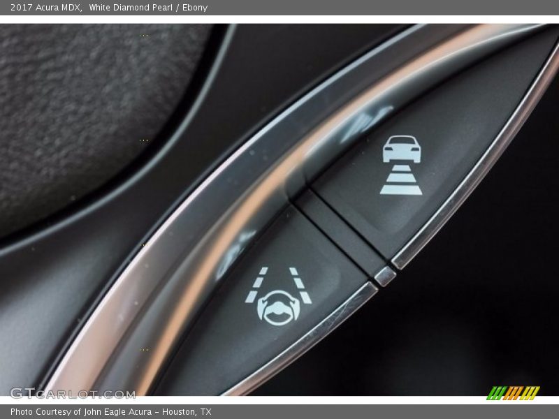 White Diamond Pearl / Ebony 2017 Acura MDX