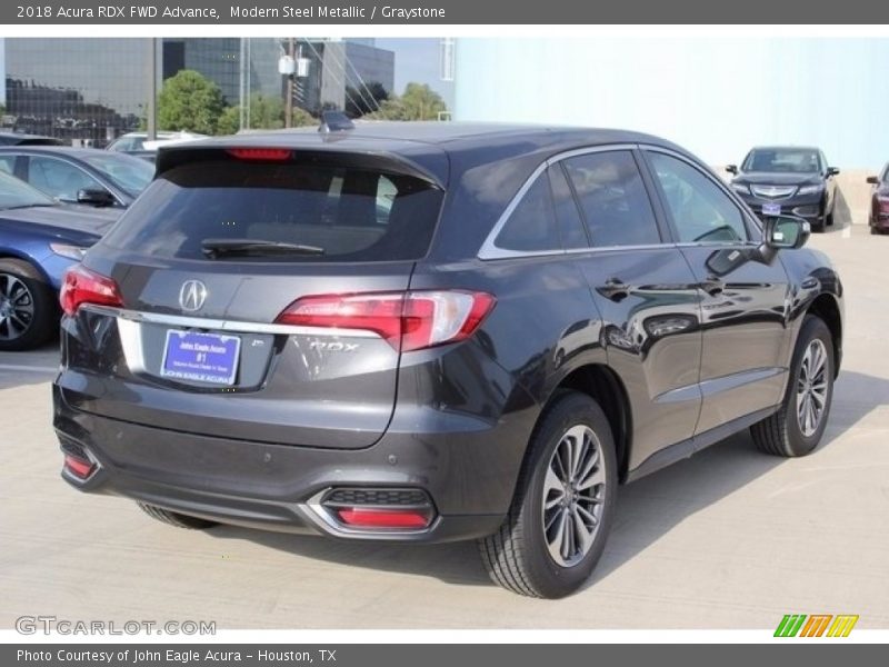 Modern Steel Metallic / Graystone 2018 Acura RDX FWD Advance