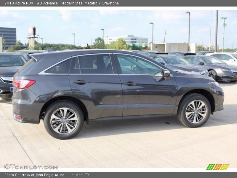 Modern Steel Metallic / Graystone 2018 Acura RDX FWD Advance