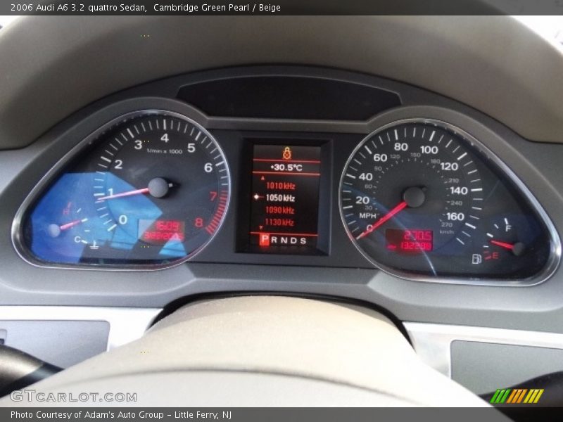 Cambridge Green Pearl / Beige 2006 Audi A6 3.2 quattro Sedan