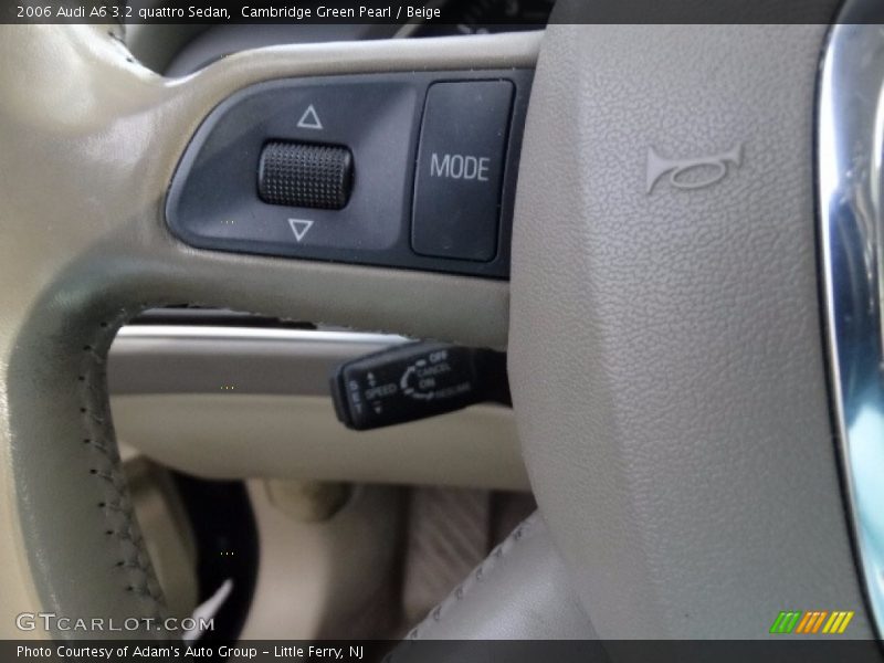 Cambridge Green Pearl / Beige 2006 Audi A6 3.2 quattro Sedan