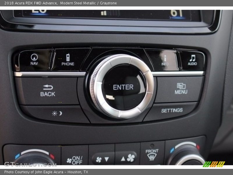 Modern Steel Metallic / Graystone 2018 Acura RDX FWD Advance