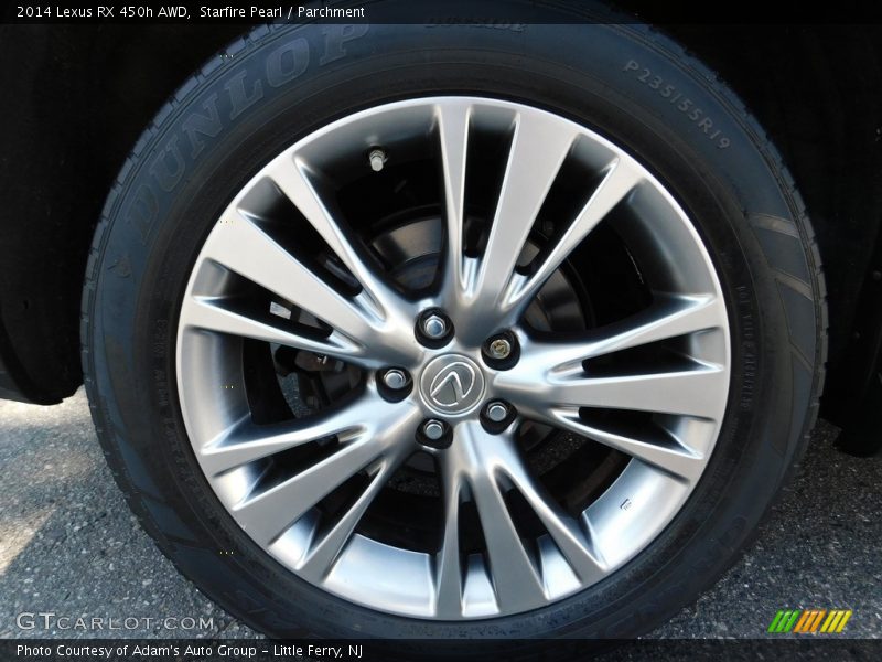 Starfire Pearl / Parchment 2014 Lexus RX 450h AWD