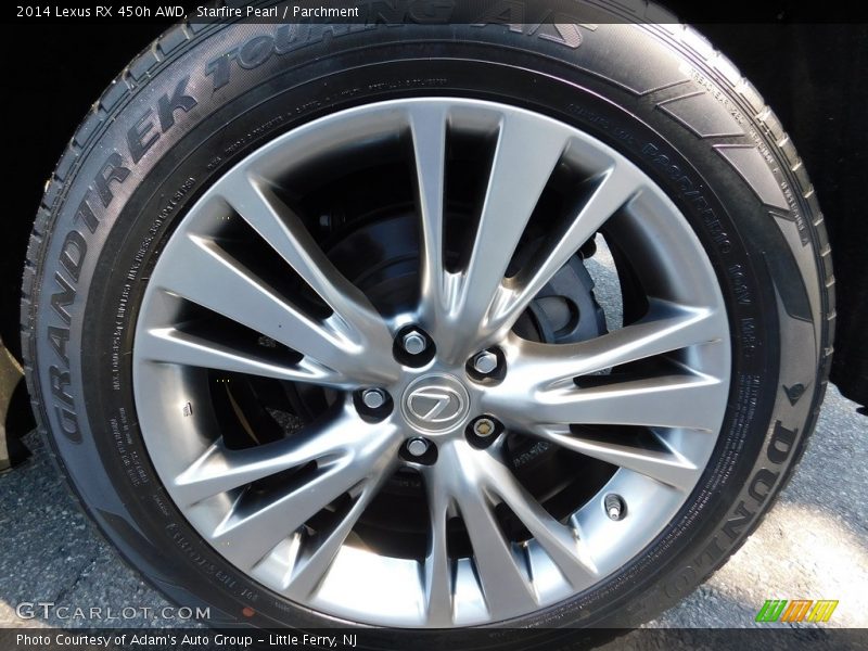 Starfire Pearl / Parchment 2014 Lexus RX 450h AWD