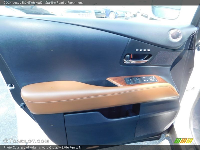 Starfire Pearl / Parchment 2014 Lexus RX 450h AWD