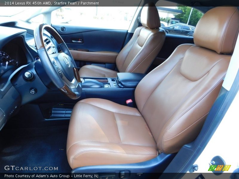 Starfire Pearl / Parchment 2014 Lexus RX 450h AWD