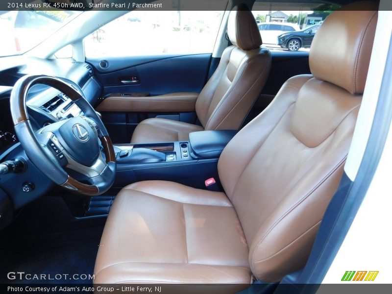 Starfire Pearl / Parchment 2014 Lexus RX 450h AWD