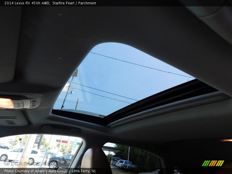 Starfire Pearl / Parchment 2014 Lexus RX 450h AWD