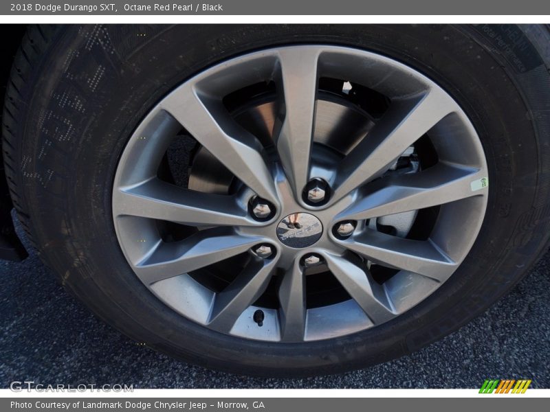Octane Red Pearl / Black 2018 Dodge Durango SXT