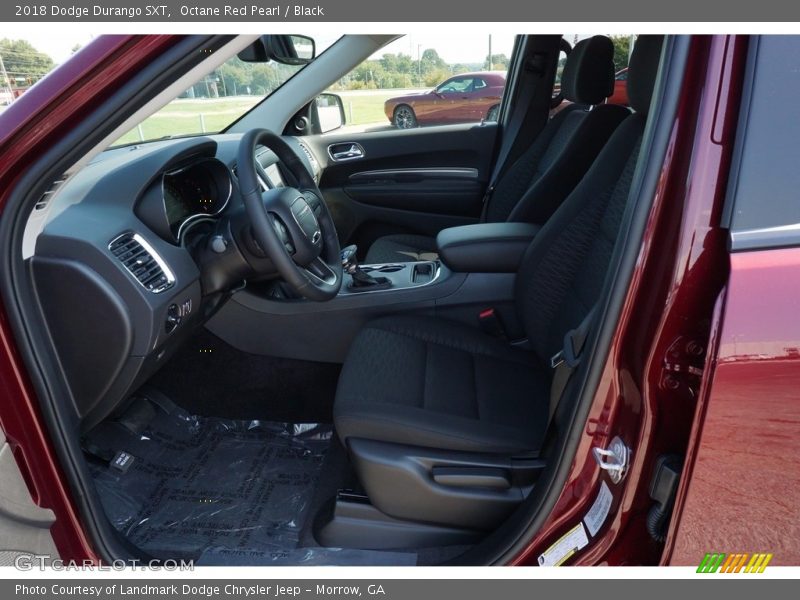 Octane Red Pearl / Black 2018 Dodge Durango SXT