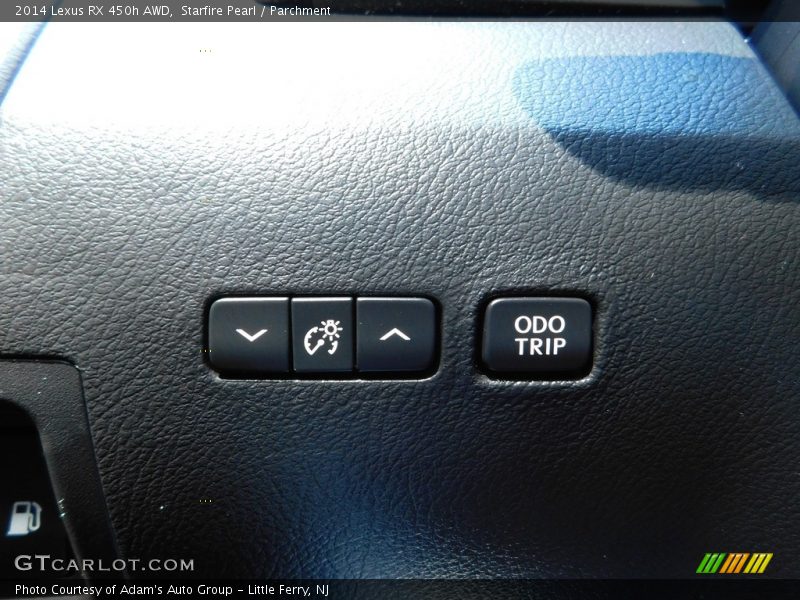 Starfire Pearl / Parchment 2014 Lexus RX 450h AWD