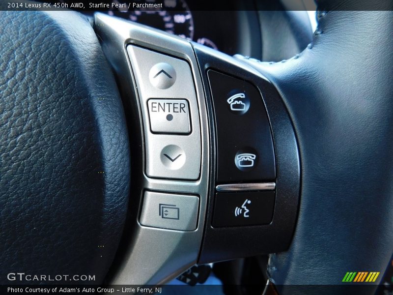 Starfire Pearl / Parchment 2014 Lexus RX 450h AWD