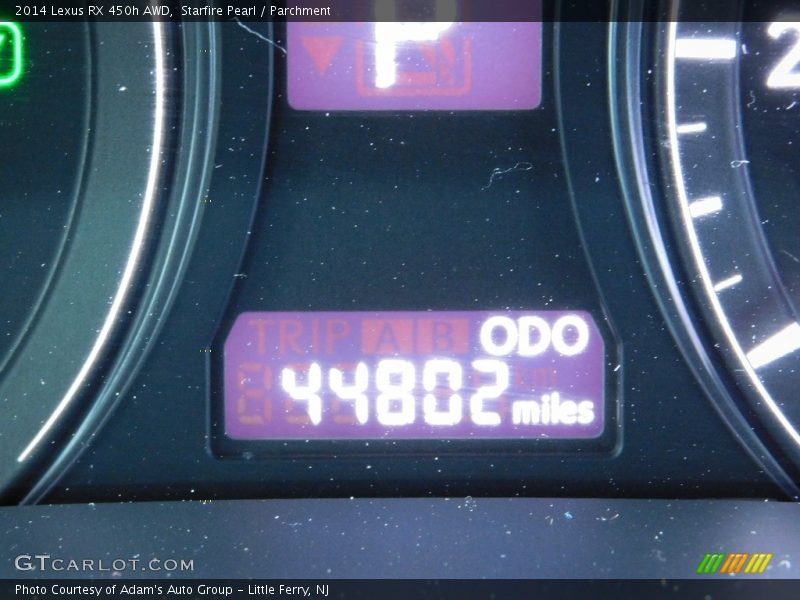 Starfire Pearl / Parchment 2014 Lexus RX 450h AWD