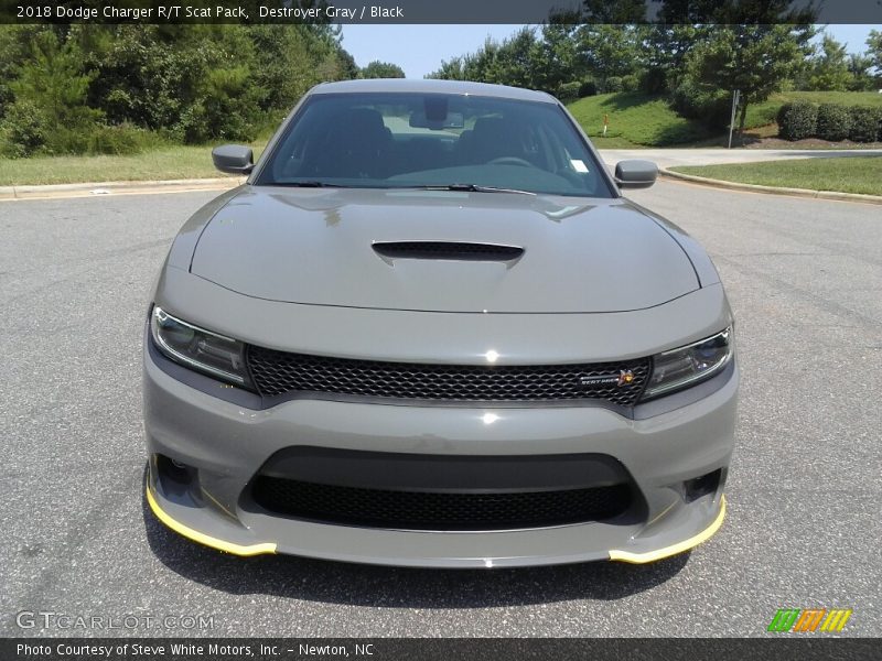 Destroyer Gray / Black 2018 Dodge Charger R/T Scat Pack