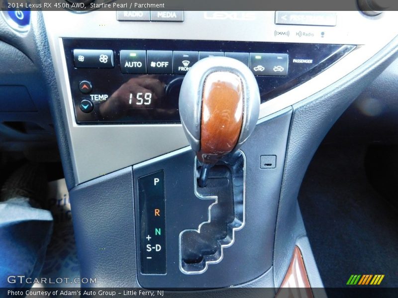 Starfire Pearl / Parchment 2014 Lexus RX 450h AWD