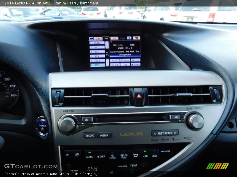 Starfire Pearl / Parchment 2014 Lexus RX 450h AWD