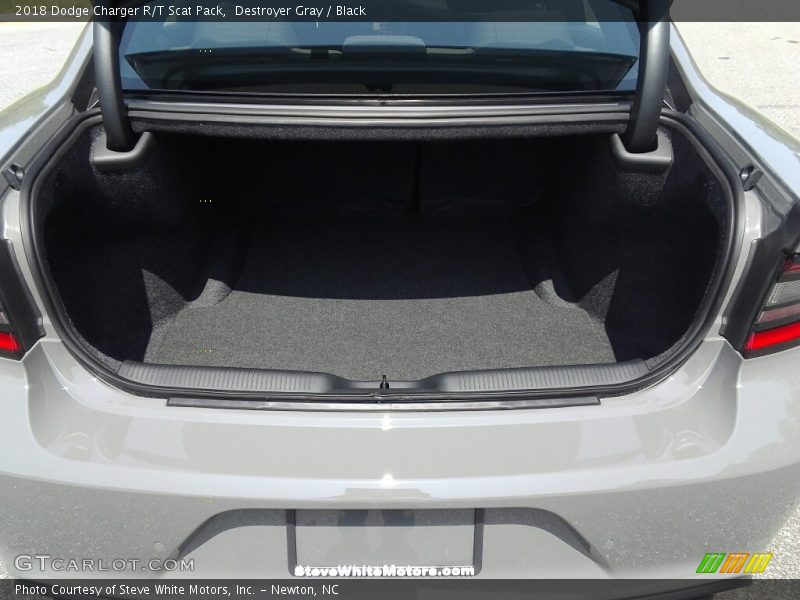 Destroyer Gray / Black 2018 Dodge Charger R/T Scat Pack