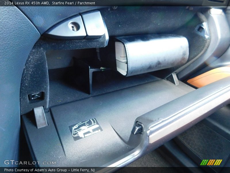 Starfire Pearl / Parchment 2014 Lexus RX 450h AWD