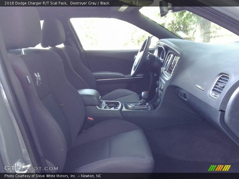 Destroyer Gray / Black 2018 Dodge Charger R/T Scat Pack