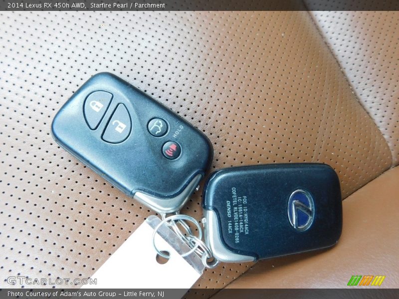 Starfire Pearl / Parchment 2014 Lexus RX 450h AWD
