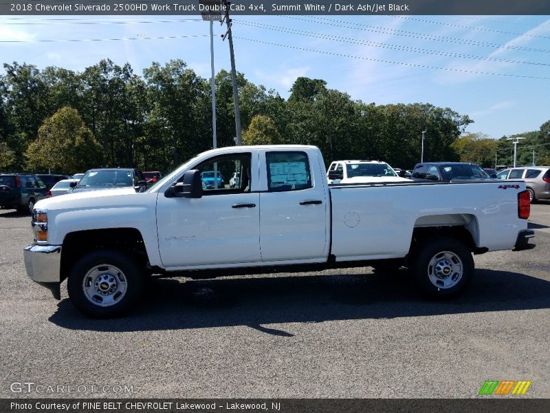  2018 Silverado 2500HD Work Truck Double Cab 4x4 Summit White