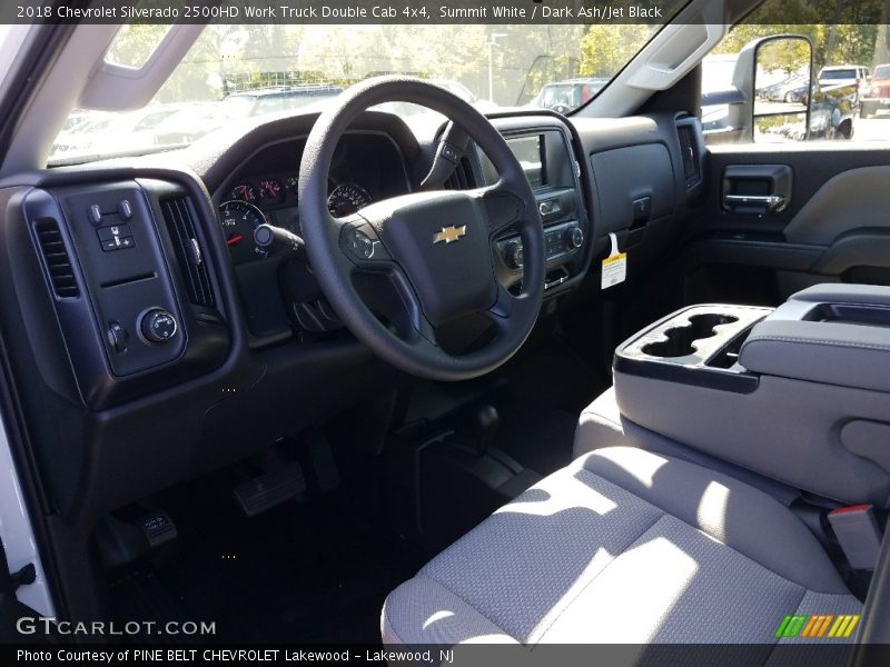 Summit White / Dark Ash/Jet Black 2018 Chevrolet Silverado 2500HD Work Truck Double Cab 4x4