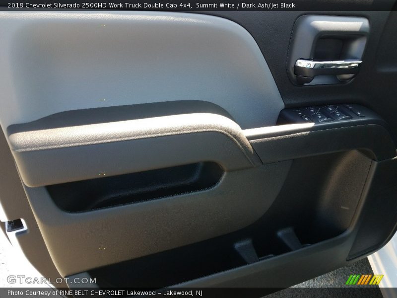 Summit White / Dark Ash/Jet Black 2018 Chevrolet Silverado 2500HD Work Truck Double Cab 4x4
