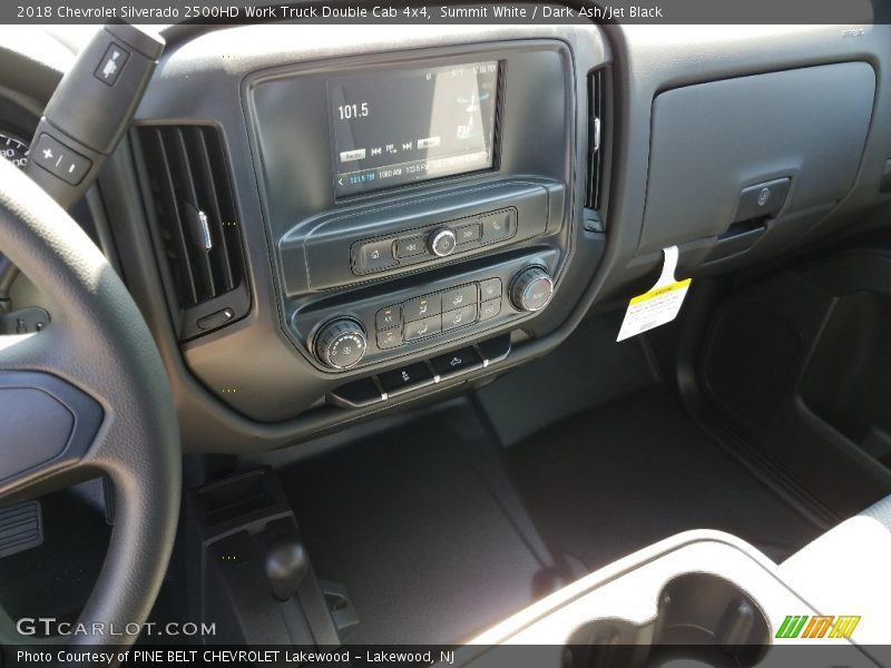 Summit White / Dark Ash/Jet Black 2018 Chevrolet Silverado 2500HD Work Truck Double Cab 4x4