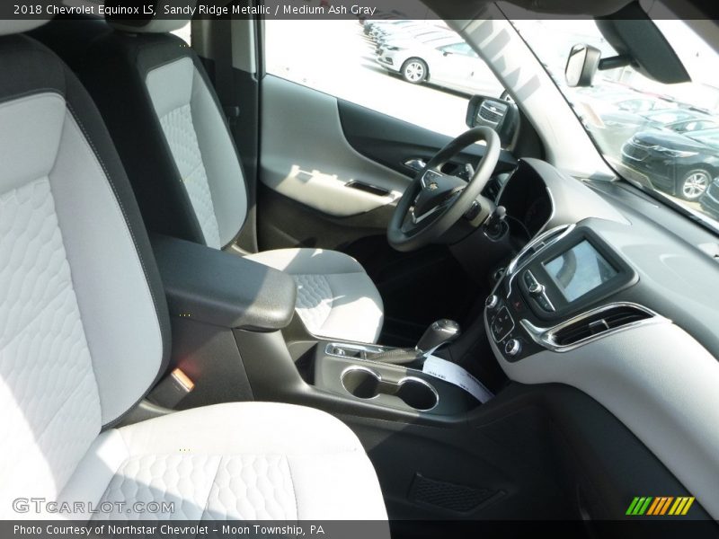 Sandy Ridge Metallic / Medium Ash Gray 2018 Chevrolet Equinox LS