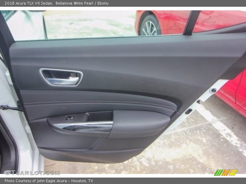 Bellanova White Pearl / Ebony 2018 Acura TLX V6 Sedan